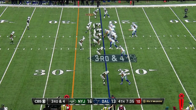 2015 - Cowboys Kellen Moore finds Cole Beasley for 23 yards