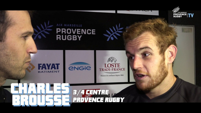Le Debrief' de Vincent Noutary : Provence Rugby / Tarbes