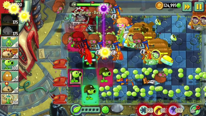 Plants vs Zombies 2 PEASHOOTER vs PEA NUT