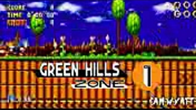 Green Hills Zone In Sonic Mania