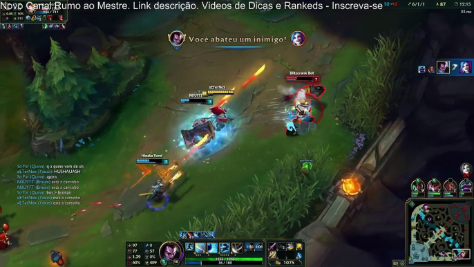 QUADRAKILL - YASUO 100% CRITICO + LETALIDADE - league of legends