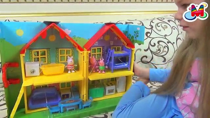 Свинка ПЕППА на русском Дом Пеппы Открываем и Играем - Зубная Фея Peppa Pig House Deluxe