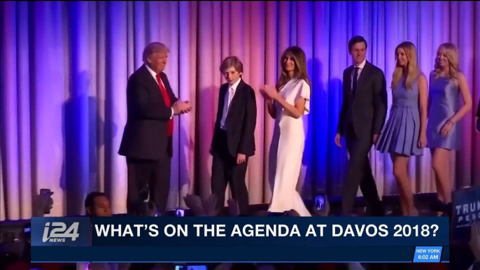 i24NEWS DESK | Davos summit: thousands march against Trump  | Wednesday, January 24th 2018