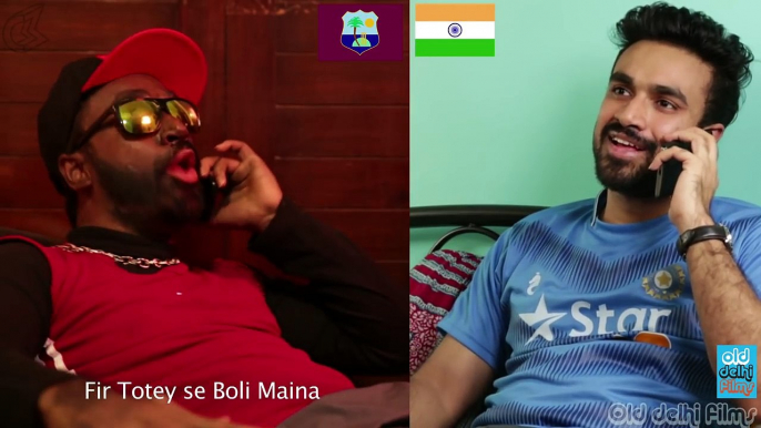 Indian Cricket Fan VS West Indian Cricket Fan | #INDvsWI | Mauka Mauka | Champion song | ODF