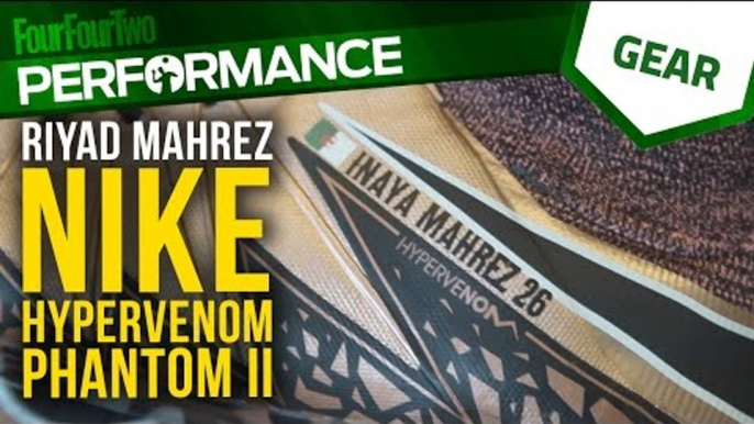 Riyad Mahrez's Nike Hypervenom Phantom II boots