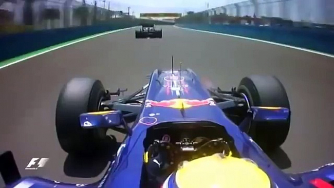 F1 Mark Webber Backflip. Accidente Valencia 2010 Onboard