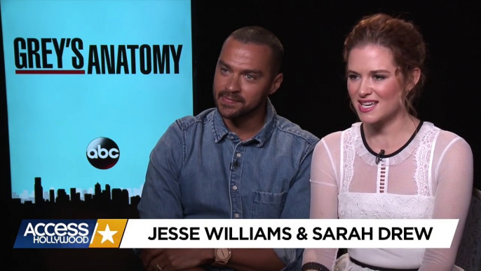 'Grey's Anatomy': Jesse Williams & Sarah Drew Tease Upcoming April/Jackson Episode