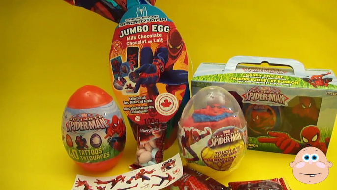 Marvel Spider-Man Surprise Egg Collection! Fun Egg Opening Party!