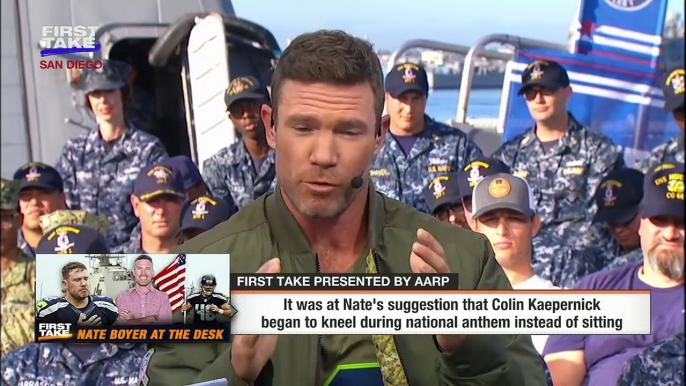 First Take thanks troops during visit to Naval Base San Diego _ First Take _ ESPN-EwmhR-w5oI8
