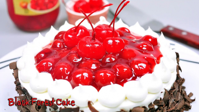 เค้กแบล็คฟอเรสต์ Black Forest Cake | FoodTravel