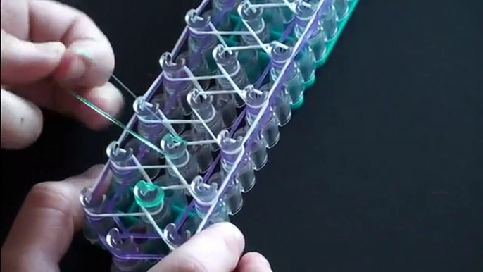 Bracelet Conféttis Rainbow Loom® Tutoriel Français (Niveau débutant)