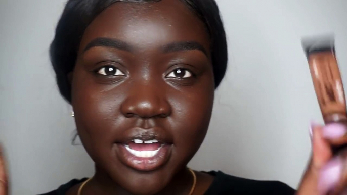 BTTB#1 | How I apply Foundation, Concealer, & Highlight | Dark Skin