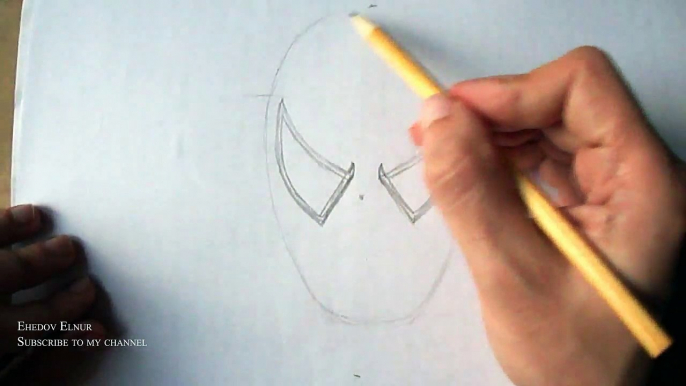 Spiderman drawing Step by Step (Ehedov Elnur)Как нарисовать Человека Паука поэтапно_Orumcek adam