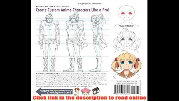 Read book The Master Guide to Drawing Anime: How to Draw Original Characters from Simple Templates (Drawing with Christopher Hart) PDF