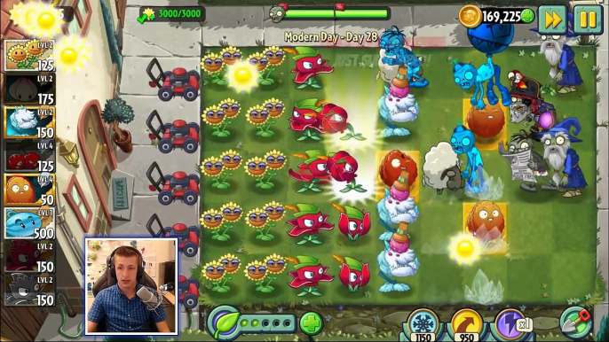 EPIC BATTLE FOR CRAZY DAVES TACO! (DEFEATING Dr.ZOMBOSS!) | Plants VS Zombies 2