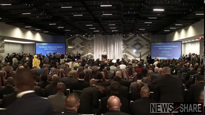 Nation of Islam's Louis Farrakhan Addresses Trump