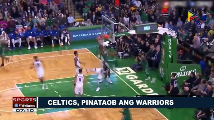 SPORTS BALITA | Celtics, pinataob ang Warriors