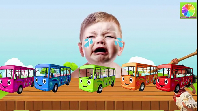 Colors for Children to Learn with Color Bus Toy - Colours for Kids to Learn - Best Learning Videos