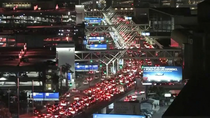 What the busiest travel time of the year in the US looks like,BBC News