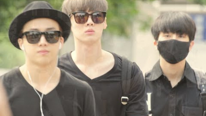 150619 Boys Republic arriving at Music Bank @kpopMap