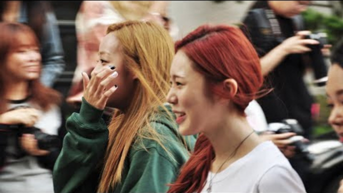 150911 Purfles arriving at Music Bank @Kpopmap