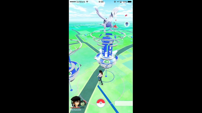 【ポケモンGO】#27 伝説レイド戦！初ルギア戦！やっぱり強さのレベルが違う…レベル5！