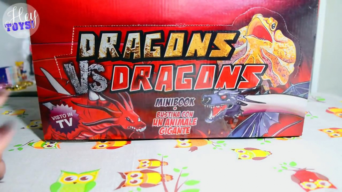 Blind bags - Bustine Edicola! DRAGONS VS DRAGONS - Mega Animali SQUISHY! SBABAM