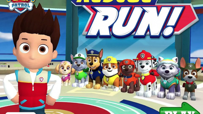 PAW Patrol Rescue Run | DOWNTOWN w/ EVEREST and CHASE - Best Games 4 Kids By Nickelodeon