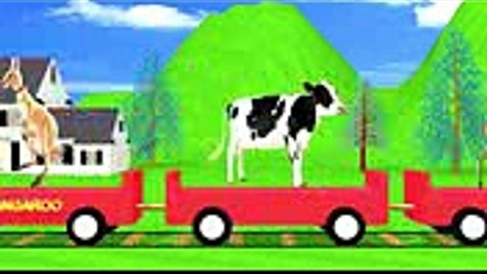 The Animal Train  HD Animation