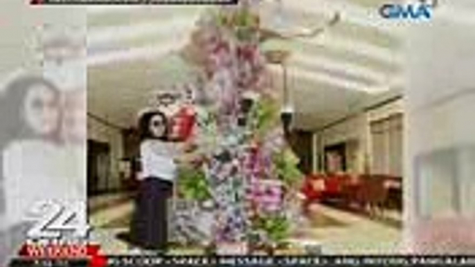 24 Oras Mga celebrity, ibinida ang kanilang mga bonggang Christmas decorations