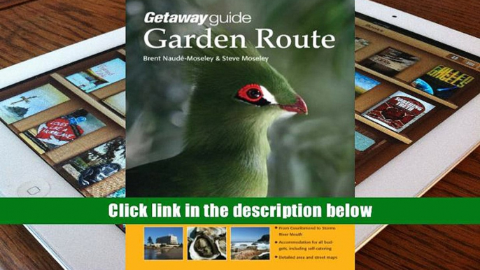 Digital book  Getaway Guide to the Garden Route (Getaway Guides) For Ipad