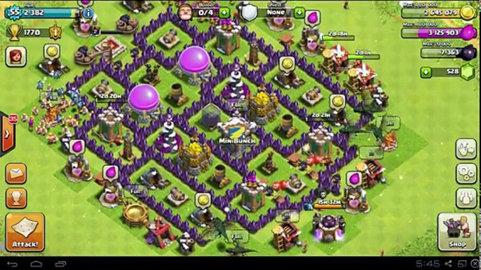 [Farming] TH7 How to raid for Dark Elixir using Dragons