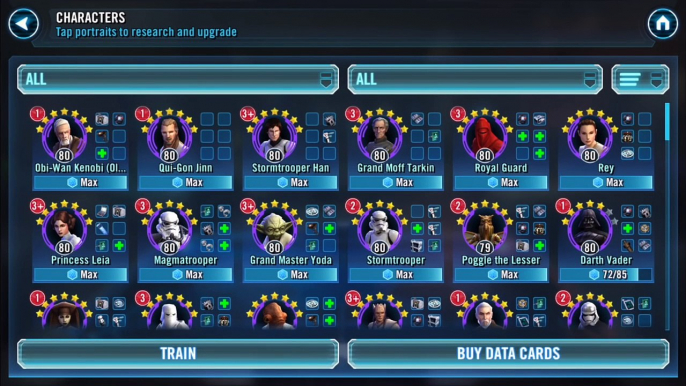 The Empire Strikes Back! SWGoH Assault Battle with High Level/Gear Empire Demonstration