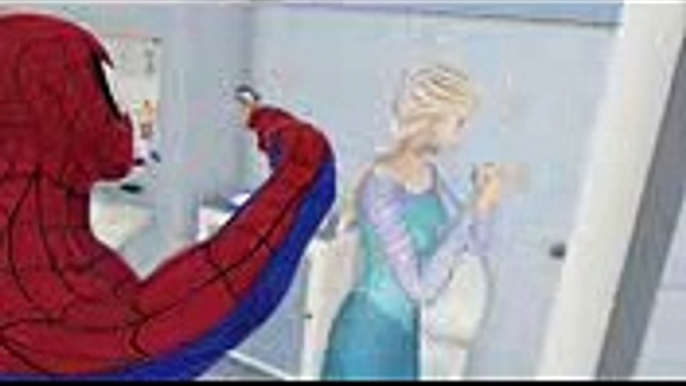 Elsa Drinks From A Toilet! Spiderman's Favorite Toy! (Superheroes)