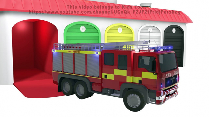 Colors for Children to Learn with Street Vehicles - Colours for Kids to Learn