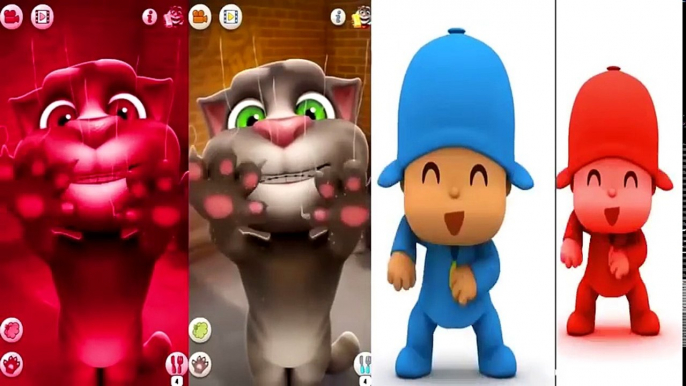 ✿Learn Colors with My Talking TOM Pocoyo Colours for Kids animation education cartoon compilation (2)