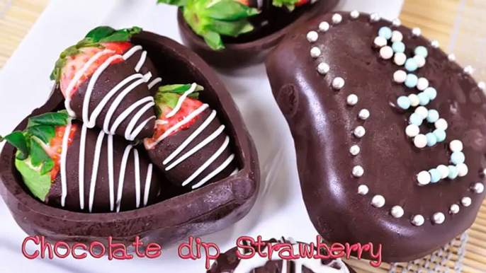 สตรอเบอรี่เคลือบช็อคโกแลต Chocolate Dip Strawberry