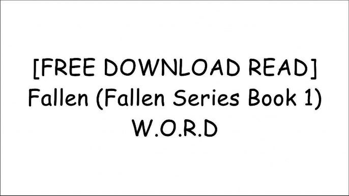 [Nwpfy.[F.r.e.e D.o.w.n.l.o.a.d R.e.a.d]] Fallen (Fallen Series Book 1) by Micalea Smeltzer PPT