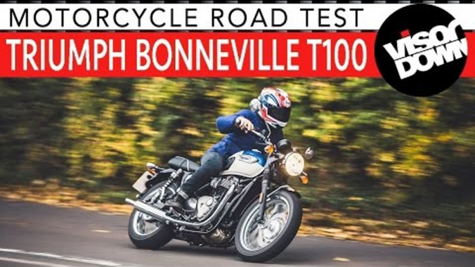 Triumph Bonneville T100 Review Motorcycle Road Test | Visordown Motorcycle Reviews