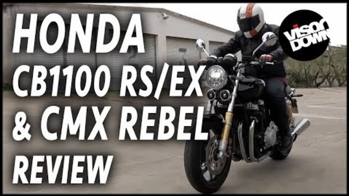 Honda CB1100 RS/EX & CMX500 Rebel Review | Visordown.com