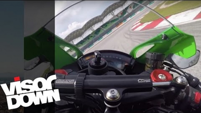 Kawasaki ZX-10R Onboard Fast Lap | Amazing High Speed Bikes | Visordown Onboard Motorcycle Reviews