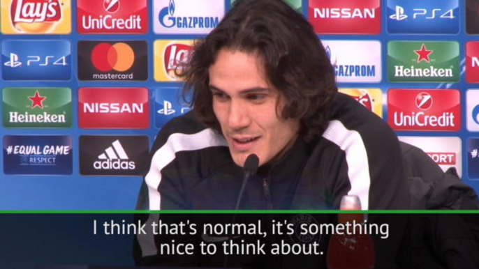 Cavani eyes PSG goalscoring record