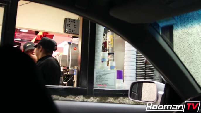 INVISIBLE DRIVER DRIVE THRU PRANK! _ HoomanTV