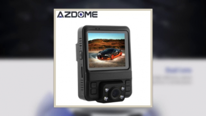 Azdome GS65H Dual Lens Car DVR Novatek 96655 Car Camera 1920x1080P Full HD Dash Cam Built-in GPS Video Recorder Night Vi