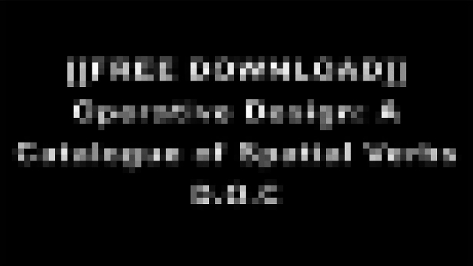 [i94We.[Free Download]] Operative Design: A Catalogue of Spatial Verbs by Anthony Di Mari, Nora Yoo [P.D.F]