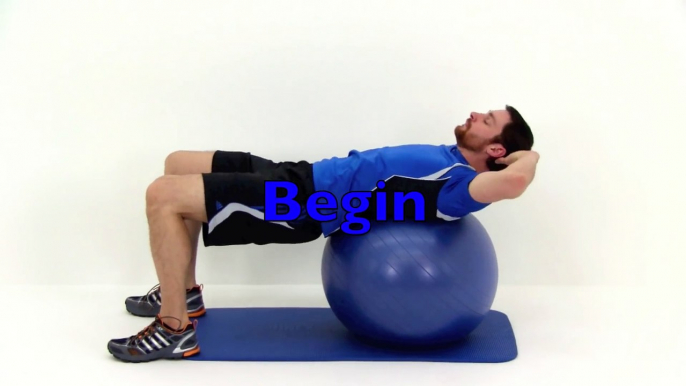 Challenging Exercise Ball Ab Workout - Physioball Workout for the Core