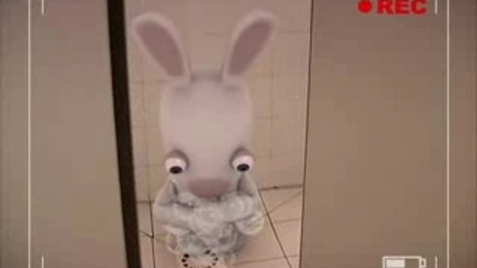 Les lapins crétins ne savent pas fermer les portes