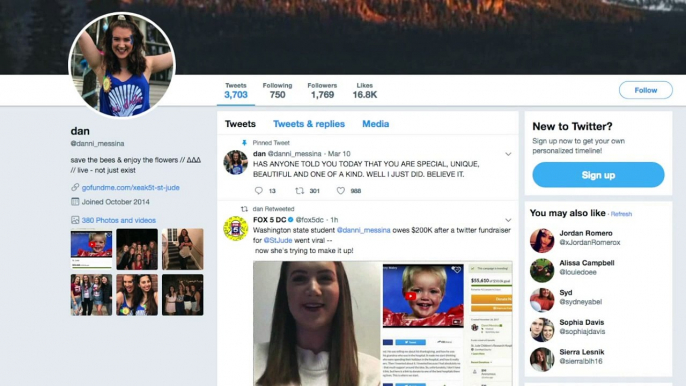 Teen 'Owes' $200,000 to Charity After Tweet Goes Viral