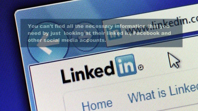 Why we Can't Rely on Social Media Too Much When Conducting Employment Background Checks