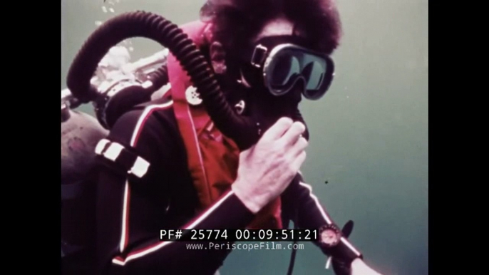 U.S. NAVY SATURATION DIVING, PHYSIOLOGICAL BARRIERS TO DEEP SEA DIVING FILM 25774_mpeg4